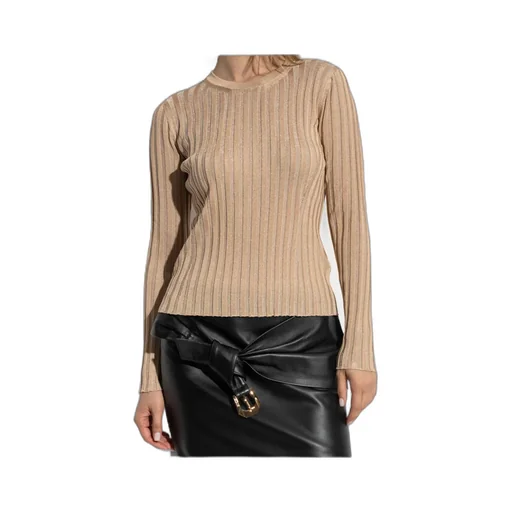 Crewneck Ribbed Top