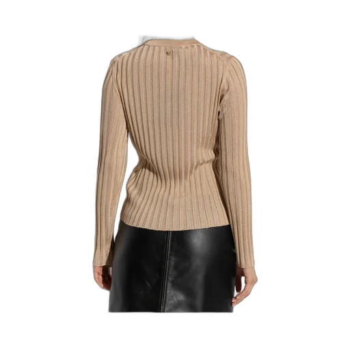 Crewneck Ribbed Top