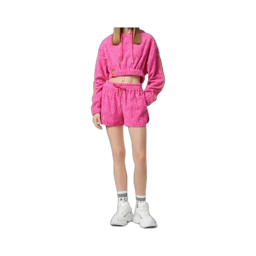 Drawstring Cropped Hoodie