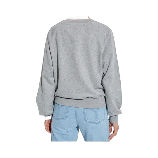 Safety Pins Detailed Crewneck Sweatshirt