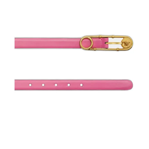 Medusa Plaque Safety Pin Belt