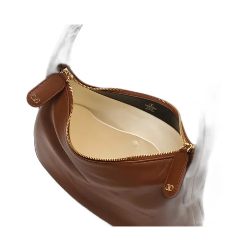 Vlogo Leather Shoulder Bag