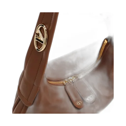 Vlogo Leather Shoulder Bag
