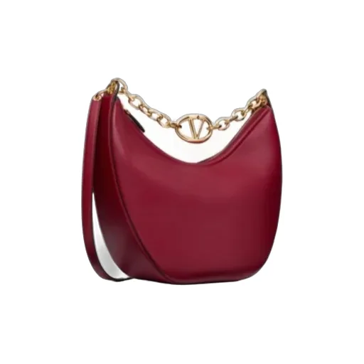Vlogo Moon Zip-Up Medium Shoulder Bag