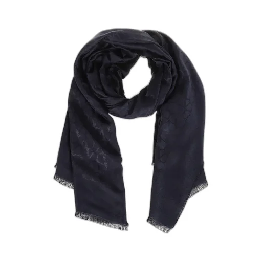 Vlogo Signature Frayed Scarf