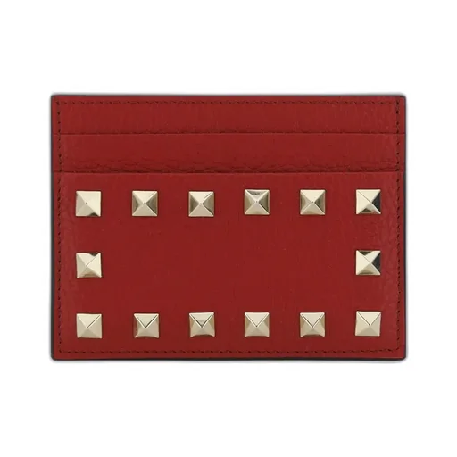 Rockstud Logo Printed Wallet