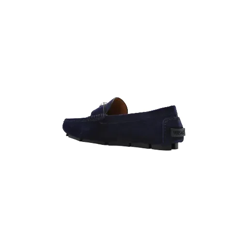 Medusa Plaque Slip-On Loafers