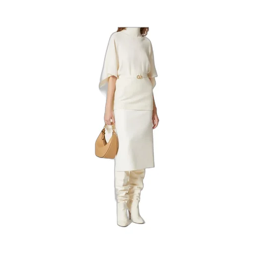 Vlogo Moon Zip-Up Small Hobo Bag