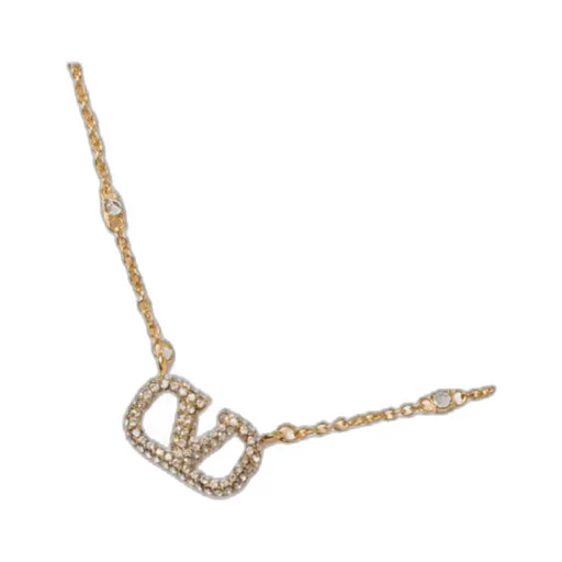 Vlogo Signature Embellished Necklace