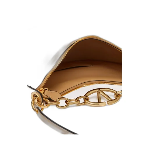 Vlogo Moon Zip-Up Small Hobo Bag