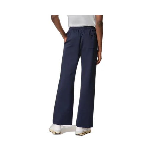Logo Plaque Straight Leg Pants