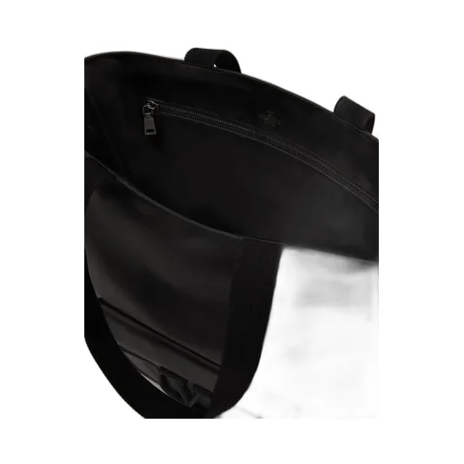 Vlogo Plaque Top Handle Bag