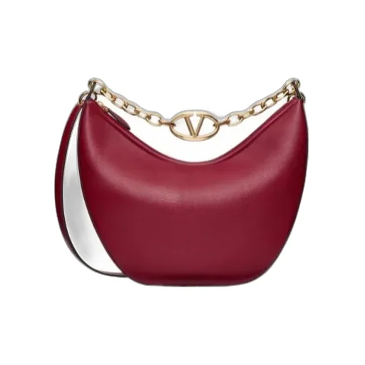 Vlogo Moon Zip-Up Medium Shoulder Bag