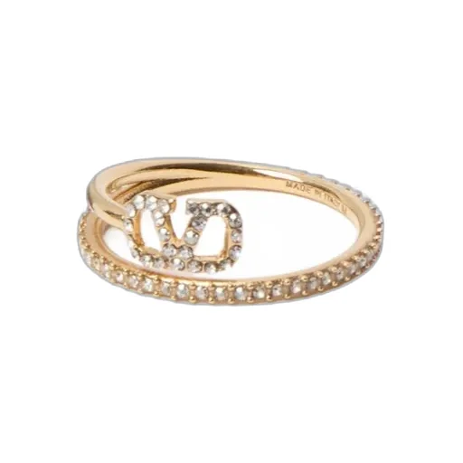 Vlogo Signature Embellished Ring