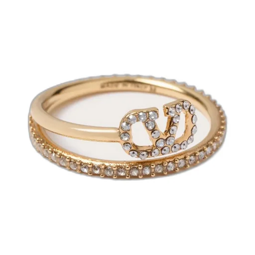 Vlogo Signature Embellished Ring