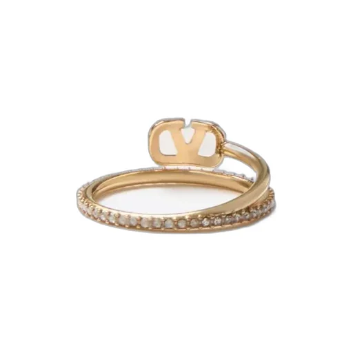 Vlogo Signature Embellished Ring