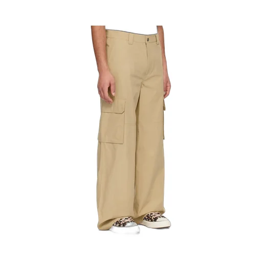 High Waist Side Pocket Casual Pants
