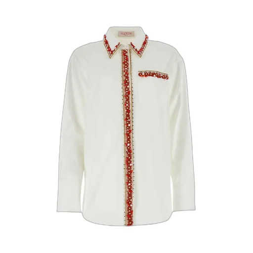 Embellished Long-Sleeved Shirt