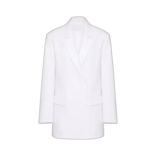 Double-Breasted Long-Sleeved Jacket