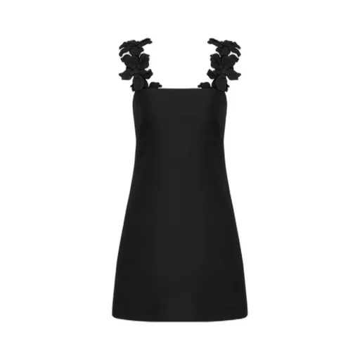 Crepe Couture Sleeveless Mini Dress