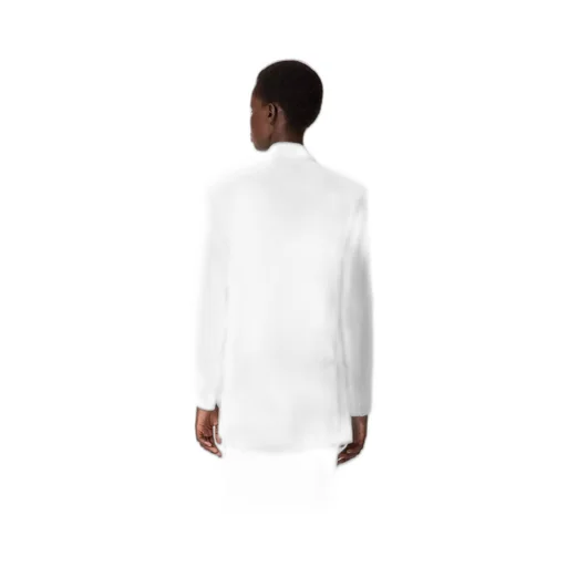Double-Breasted Long-Sleeved Jacket