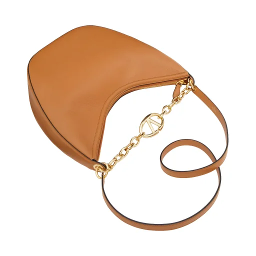 Vlogo Moon Zip-Up Medium Shoulder Bag