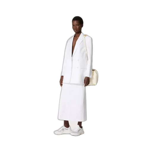 Double-Breasted Long-Sleeved Jacket