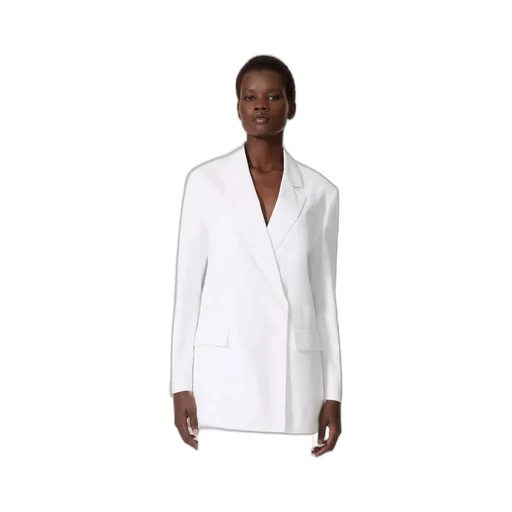 Double-Breasted Long-Sleeved Jacket