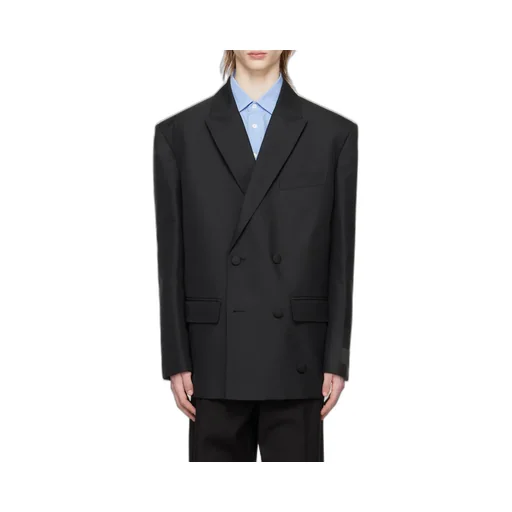 Double-Breasted Suit Jacket