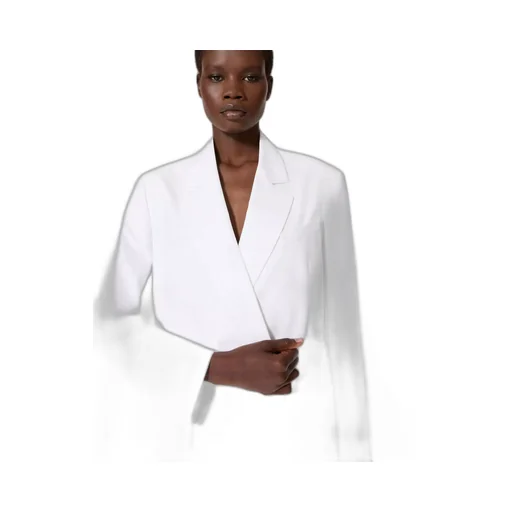 Double-Breasted Long-Sleeved Jacket
