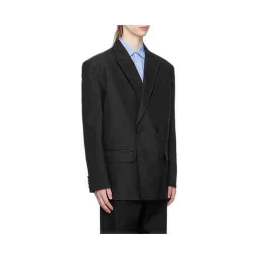 Double-Breasted Suit Jacket