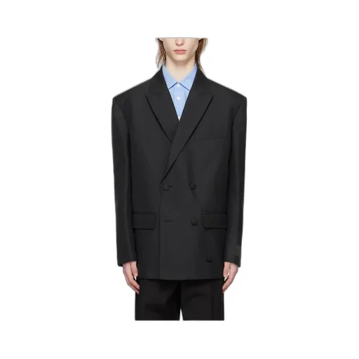 Double-Breasted Suit Jacket