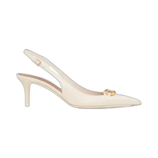 Vlogo Signature Pointed Toe Slingback Pumps