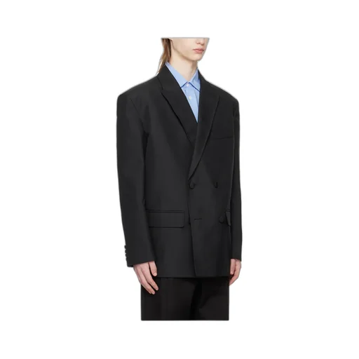 Double-Breasted Suit Jacket