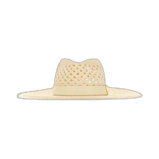 Logo Plaque Wide Brim Hat