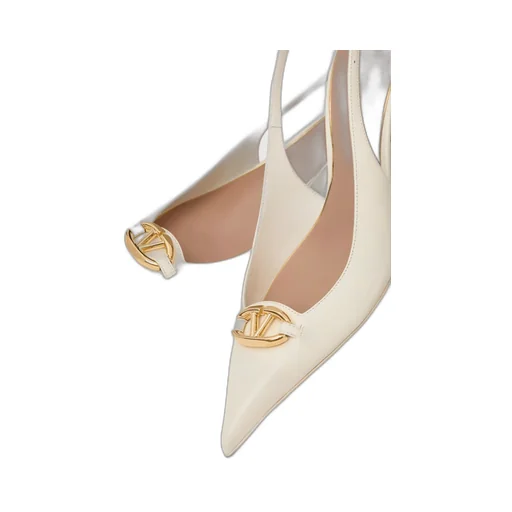 Vlogo Signature Pointed Toe Slingback Pumps
