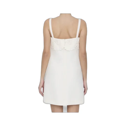Crepe Couture Sleeveless Mini Dress