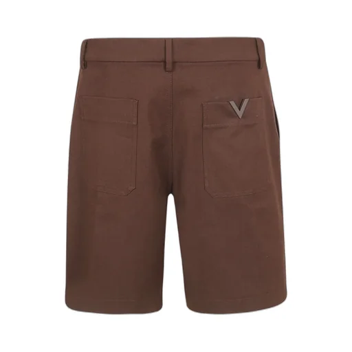 Vlogo Plaque Bermuda Shorts
