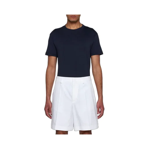 Pleated Bermuda Shorts