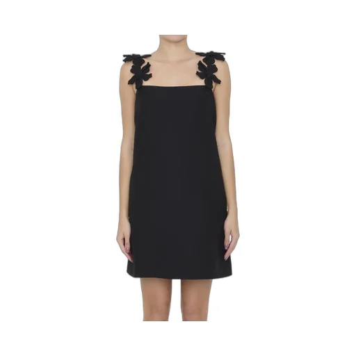 Crepe Couture Sleeveless Mini Dress