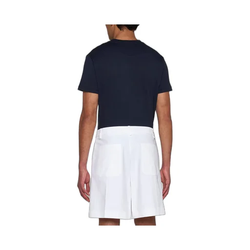 Pleated Bermuda Shorts