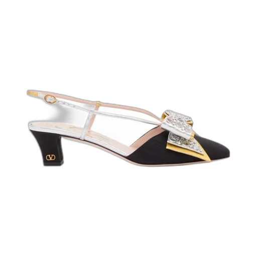 45Mm Bowow Slingback Pumps