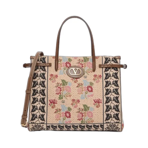 Antibes Logo Plaque Medium Tote Bag