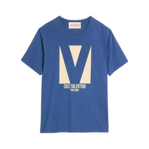 Chez Valentino-Print T-Shirt