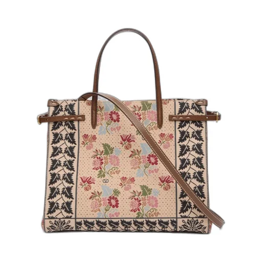 Antibes Logo Plaque Medium Tote Bag