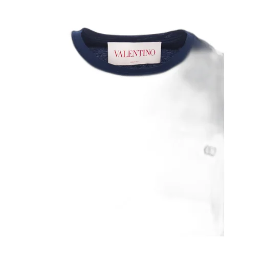 Logo Plaque Crewneck T-Shirt