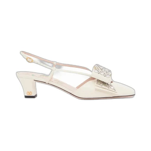 Bowow Slingback Almond Toe Pumps