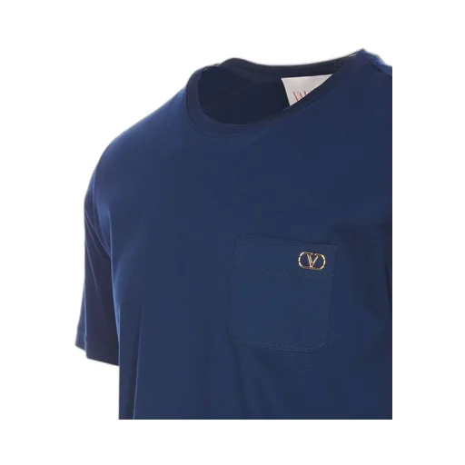Logo Plaque Crewneck T-Shirt