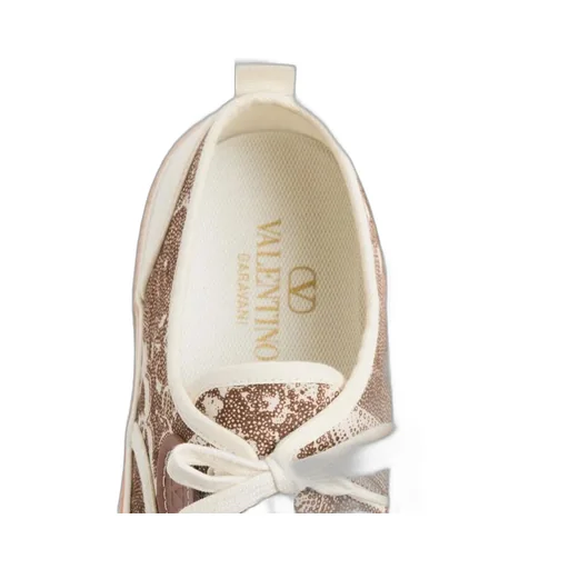 Patterned-Jacquard Sneakers