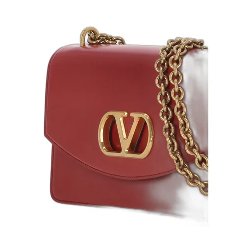 Vain Logo Plaque Shoulder Bag